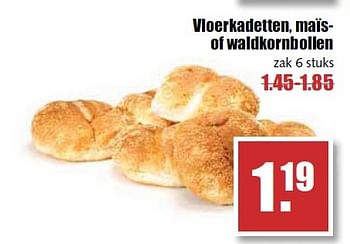 Aanbiedingen Vloerkadetten, maïs- of waldkornbollen - Huismerk - MCD Supermarkten - Geldig van 02/03/2015 tot 07/03/2015 bij MCD Supermarkten