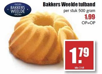 Aanbiedingen Bakkers weelde tulband - Bakkersweelde - Geldig van 02/03/2015 tot 07/03/2015 bij MCD Supermarkten