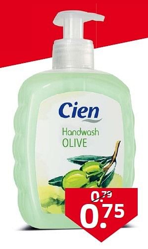 Aanbiedingen Handwash olive - Cien - Geldig van 02/03/2015 tot 08/03/2015 bij Lidl