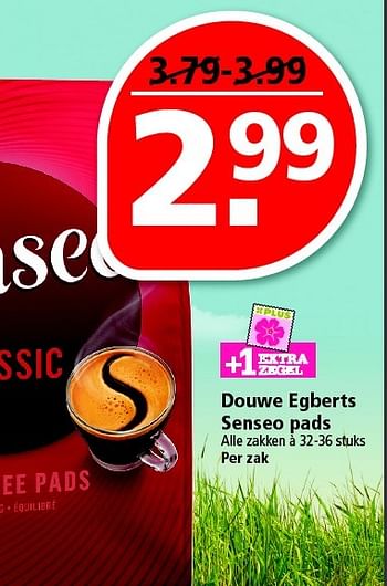 Aanbiedingen Douwe egberts senseo pads - Douwe Egberts - Geldig van 08/03/2015 tot 14/03/2015 bij Plus