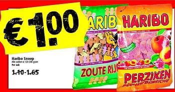 Aanbiedingen Haribo snoep - Haribo - Geldig van 08/03/2015 tot 14/03/2015 bij Plus