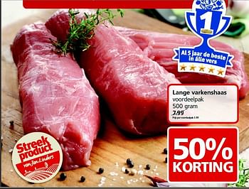 Aanbiedingen Lange varkenshaas - Huismerk - Jan Linders - Geldig van 09/03/2015 tot 15/03/2015 bij Jan Linders