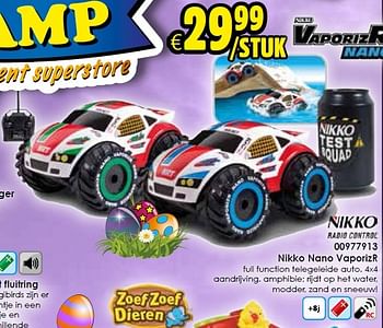 Aanbiedingen Nikko nano vaporizr - Playmobil - Geldig van 14/03/2015 tot 05/04/2015 bij ToyChamp