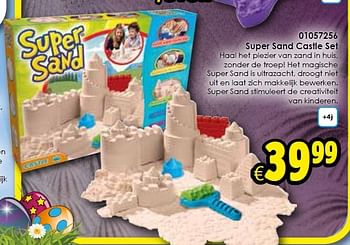 Aanbiedingen Super sand castle set - Goliath - Geldig van 14/03/2015 tot 05/04/2015 bij ToyChamp