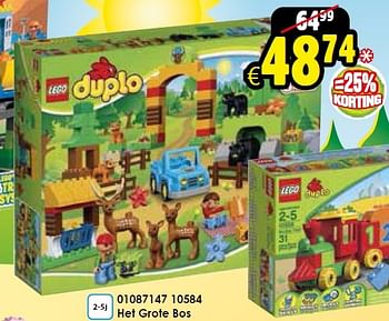 Aanbiedingen 10584 het grote bos - Lego - Geldig van 14/03/2015 tot 05/04/2015 bij ToyChamp