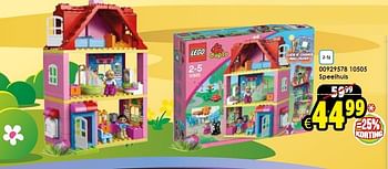 Aanbiedingen 10505 speelhuis - Lego - Geldig van 14/03/2015 tot 05/04/2015 bij ToyChamp
