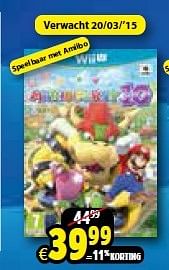 Aanbiedingen Wii u mario party 10 - Nintendo - Geldig van 14/03/2015 tot 05/04/2015 bij ToyChamp