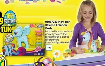 Aanbiedingen Play-doh ultieme rainbow dash - Play-Doh - Geldig van 14/03/2015 tot 05/04/2015 bij ToyChamp