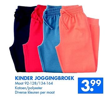 Aanbiedingen Kinder joggingbroek - Huismerk - Zeeman  - Geldig van 14/03/2015 tot 21/03/2015 bij Zeeman