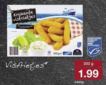 Aanbiedingen Visfrietjes - Huismerk - Aldi - Geldig van 11/03/2015 tot 17/03/2015 bij Aldi