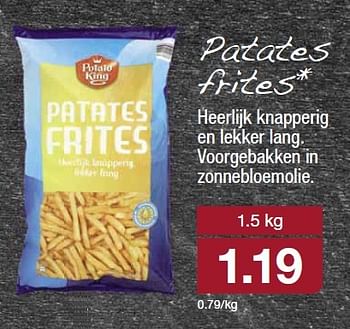Aanbiedingen Patates frites - Potato King - Geldig van 11/03/2015 tot 17/03/2015 bij Aldi