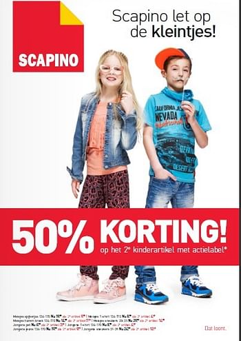 Aanbiedingen Meisjes spijkerjas - Huismerk - Scapino - Geldig van 09/03/2015 tot 29/03/2015 bij Scapino