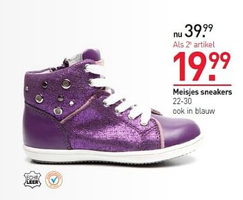 Aanbiedingen Meisjes sneakers - Huismerk - Scapino - Geldig van 09/03/2015 tot 29/03/2015 bij Scapino