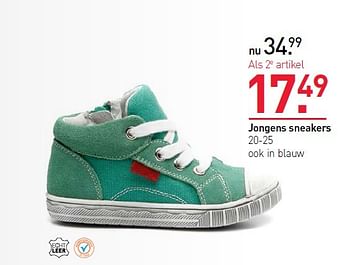 Aanbiedingen Jongens sneakers - Huismerk - Scapino - Geldig van 09/03/2015 tot 29/03/2015 bij Scapino