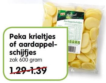 Aanbiedingen Peka krieltjes of aardappelschijfjes - Peka - Geldig van 15/03/2015 tot 21/03/2015 bij Em-té