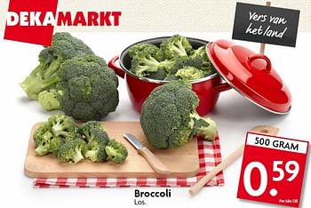 Aanbiedingen Broccoli - Huismerk - Deka Markt - Geldig van 15/03/2015 tot 21/03/2015 bij Deka Markt