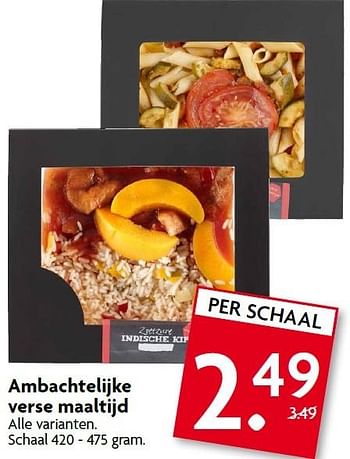 Aanbiedingen Ambachtelijke verse maaltijd - Huismerk - Deka Markt - Geldig van 15/03/2015 tot 21/03/2015 bij Deka Markt
