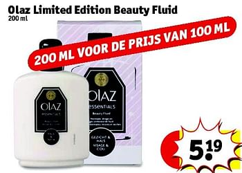 Aanbiedingen Olaz limited edition beauty fluid - Olaz - Geldig van 17/03/2015 tot 22/03/2015 bij Kruidvat