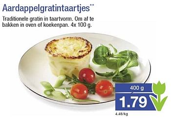 Aanbiedingen Aardappelgratintaartjes - Huismerk - Aldi - Geldig van 18/03/2015 tot 24/03/2015 bij Aldi