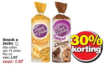Aanbiedingen Snack a jacks - Snack a Jacks - Geldig van 18/03/2015 tot 24/03/2015 bij Hoogvliet
