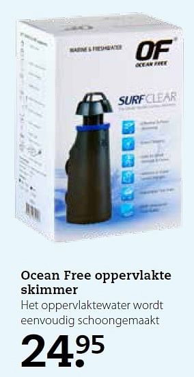 Aanbiedingen Ocean free oppervlakte skimmer - Ocean Free - Geldig van 16/03/2015 tot 29/03/2015 bij Pets Place