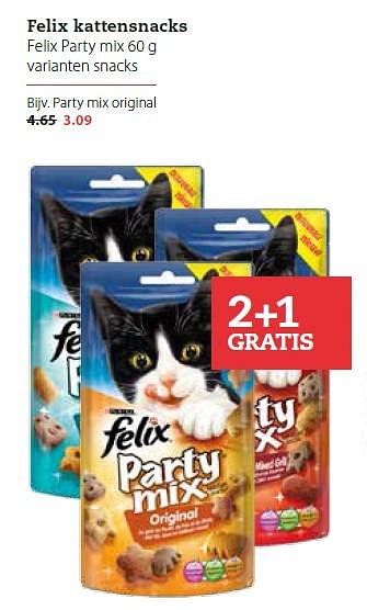 Aanbiedingen Felix kattensnacks - Felix - Geldig van 16/03/2015 tot 29/03/2015 bij Pets Place