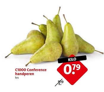 Aanbiedingen C1000 conference handperen - Huismerk - C1000 Supermarkten - Geldig van 18/03/2015 tot 24/03/2015 bij C1000