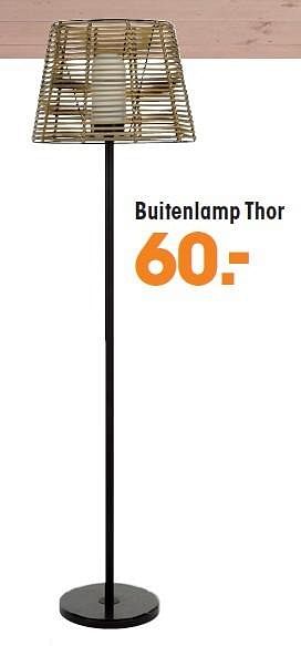 Aanbiedingen Buitenlamp thor - Huismerk - Kwantum - Geldig van 16/03/2015 tot 29/03/2015 bij Kwantum