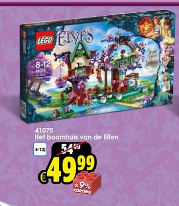 Aanbiedingen 41075 het boomhuis van de elfen - Lego - Geldig van 28/03/2015 tot 19/04/2015 bij ToyChamp