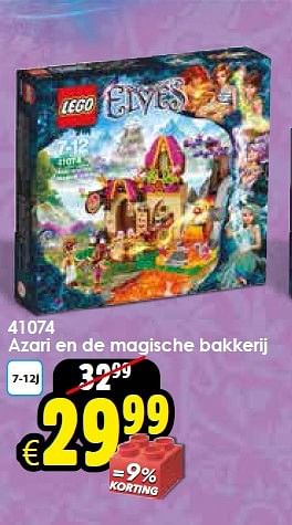 Aanbiedingen 41074 azari en de magische bakkerij - Lego - Geldig van 28/03/2015 tot 19/04/2015 bij ToyChamp