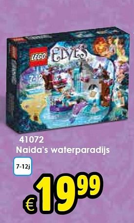 Aanbiedingen 41072 naida`s waterparadijs - Lego - Geldig van 28/03/2015 tot 19/04/2015 bij ToyChamp