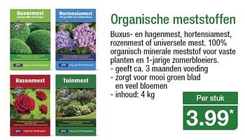 Aanbiedingen Organische meststoffen - Huismerk - Aldi - Geldig van 25/03/2015 tot 31/03/2015 bij Aldi