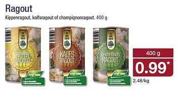 Aanbiedingen Ragout kippenragout, kalfsragout of champignonragout - Huismerk - Aldi - Geldig van 25/03/2015 tot 31/03/2015 bij Aldi