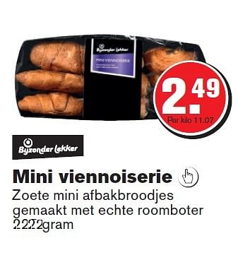 Aanbiedingen Mini viennoiserie zoete mini afbakbroodjes - Huismerk - Hoogvliet - Geldig van 25/03/2015 tot 31/03/2015 bij Hoogvliet