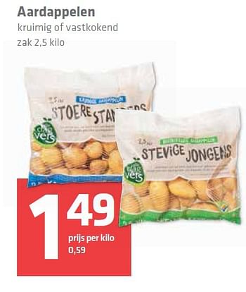 Aanbiedingen Aardappelen kruimig of vastkokend - Huismerk - Spar  - Geldig van 26/03/2015 tot 01/04/2015 bij Spar