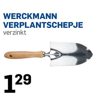 Aanbiedingen Werckmann verplantschepje - Werckmann - Geldig van 23/03/2015 tot 19/04/2015 bij Action