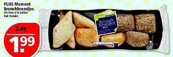 Aanbiedingen Plus moment brunchbroodjes - Huismerk - Plus - Geldig van 29/03/2015 tot 04/04/2015 bij Plus