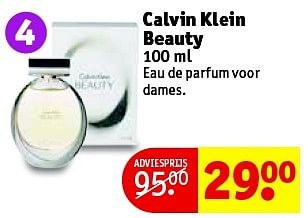 Aanbiedingen Calvin klein beauty - Calvin Klein - Geldig van 31/03/2015 tot 05/04/2015 bij Kruidvat