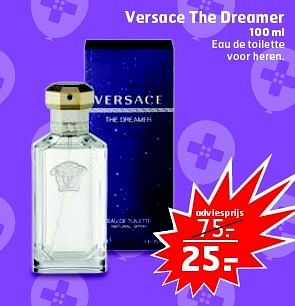 Aanbiedingen Versace the dreamer - Versace - Geldig van 31/03/2015 tot 05/04/2015 bij Trekpleister