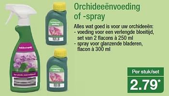 Aanbiedingen Orchideeënvoeding of -spray - Huismerk - Aldi - Geldig van 01/04/2015 tot 07/04/2015 bij Aldi