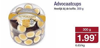 Aanbiedingen Advocaatcups - Huismerk - Aldi - Geldig van 01/04/2015 tot 07/04/2015 bij Aldi