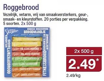 Aanbiedingen Roggebrood - Huismerk - Aldi - Geldig van 01/04/2015 tot 07/04/2015 bij Aldi
