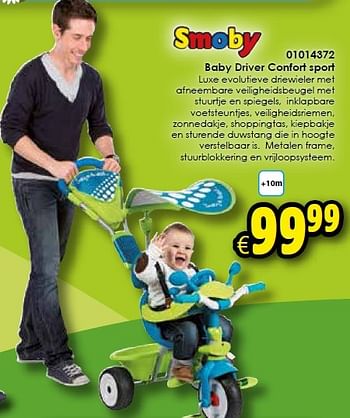 Aanbiedingen Baby driver confort sport - Smoby - Geldig van 18/04/2015 tot 03/05/2015 bij ToyChamp