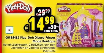 Aanbiedingen Play-doh disney prinses mode boutique - Play-Doh - Geldig van 18/04/2015 tot 03/05/2015 bij ToyChamp
