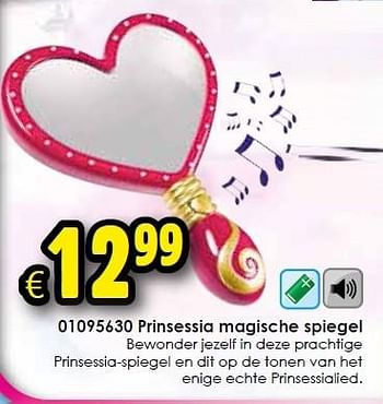 Aanbiedingen Prinsessia magische spiegel - Prinsessia - Geldig van 18/04/2015 tot 03/05/2015 bij ToyChamp