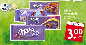 Aanbiedingen Milka chocolade - Milka - Geldig van 05/04/2015 tot 11/04/2015 bij Deka Markt