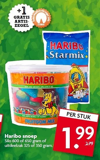 Aanbiedingen Haribo snoep - Haribo - Geldig van 05/04/2015 tot 11/04/2015 bij Deka Markt