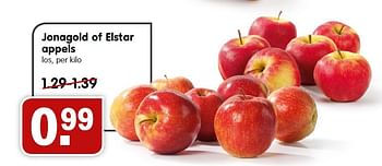 Aanbiedingen Jonagold of elstar appels - Huismerk - Em-té - Geldig van 05/04/2015 tot 11/04/2015 bij Em-té