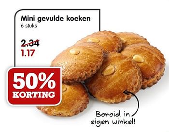 Aanbiedingen Mini gevulde koeken - Huismerk - Em-té - Geldig van 05/04/2015 tot 11/04/2015 bij Em-té