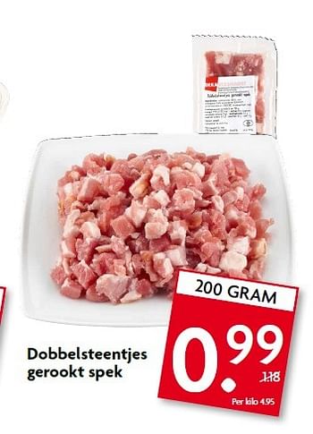 Aanbiedingen Dobbelsteentjes gerookt spek - Huismerk - Deka Markt - Geldig van 05/04/2015 tot 11/04/2015 bij Deka Markt